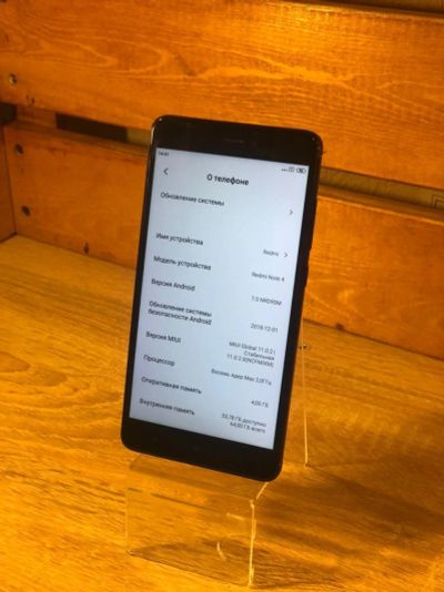 Лот: 17554430. Фото: 1. Смартфон Xiaomi Redmi Note 4/64Gb. Смартфоны