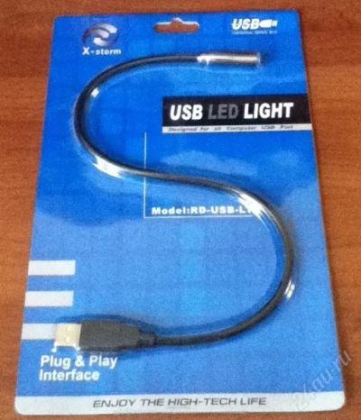 Лот: 2451682. Фото: 1. USB Led Light X-storm. Подсветка