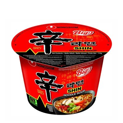 Лот: 20533684. Фото: 1. Лапша Шин Рамен в чашке NONGSHIM... Другое (продукты)
