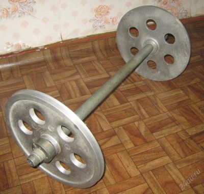 Лот: 73329. Фото: 1. штанга. Штанги, блины