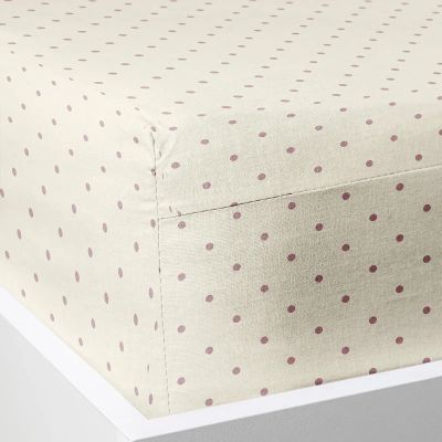 Лот: 22046380. Фото: 1. Простыня на резинке Pois beige. Постельное бельё