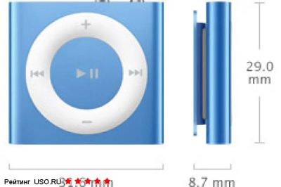 Лот: 4555210. Фото: 1. iPod Shuffle неисправен. Плееры