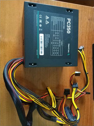 Лот: 24421695. Фото: 1. БП DeepCool PC350. Корпуса, блоки питания
