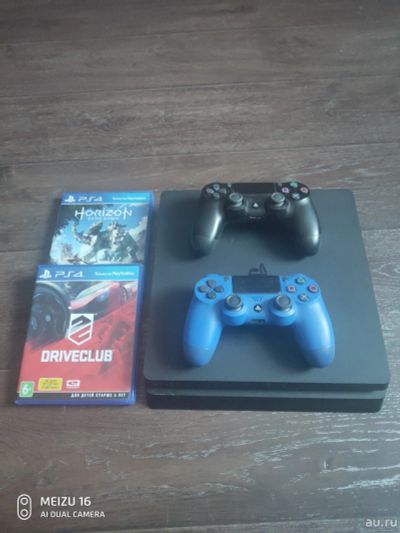 Лот: 16354393. Фото: 1. Игровая приставка PS4 slim 500Gb. Игры для консолей