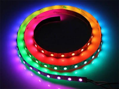 Лот: 23269276. Фото: 1. Лента бегущий огонь GS 5050- 60SMD-5V-... Светодиодная подсветка