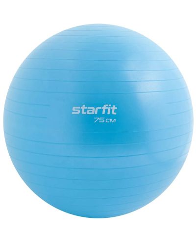 Лот: 22371716. Фото: 1. Фитбол d75см Star Fit GB-108 синий... Фитнес, аэробика и гимнастика