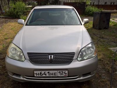 Лот: 7900708. Фото: 1. Серебристая Toyota Mark II 2001... Автомобили