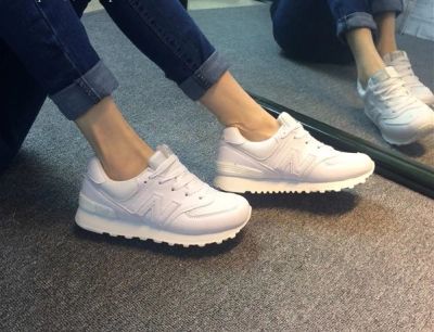 Лот: 7799096. Фото: 1. New Balance 574. 38 размер. (432... Кеды, кроссовки, слипоны