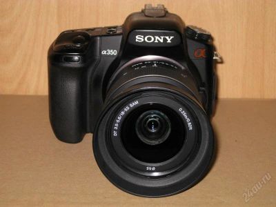 Лот: 989312. Фото: 1. SONY A350 + DT 3,5-5,6 / 18-55... Цифровые зеркальные