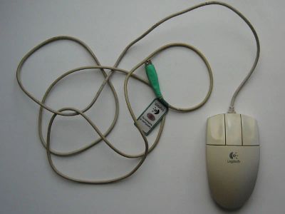 Лот: 7798230. Фото: 1. Мышь Logitech c шариком, PS/2. Клавиатуры и мыши