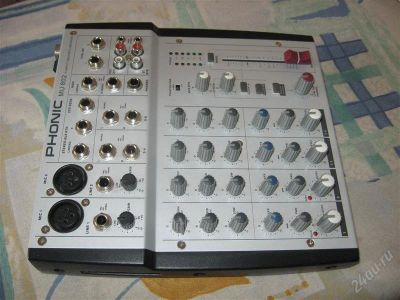 Лот: 817952. Фото: 1. микшер PHONIC MU 802. Микшеры, предусилители, микрофонные эффекты
