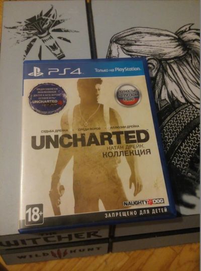 Лот: 11512829. Фото: 1. Uncharted коллекция (ps4) еще... Игры для консолей