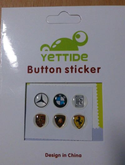 Лот: 3447560. Фото: 1. Button Sticker на кнопку Home... Другое (смартфоны, связь, навигация)