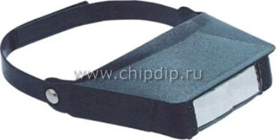 Лот: 3199764. Фото: 1. Лупа наголовная. С дополнительными... Радиолюбительский инструмент