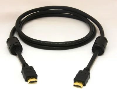 Лот: 1884384. Фото: 1. кабель hdmi 1,5 метра с фильтрами... Шлейфы, кабели, переходники