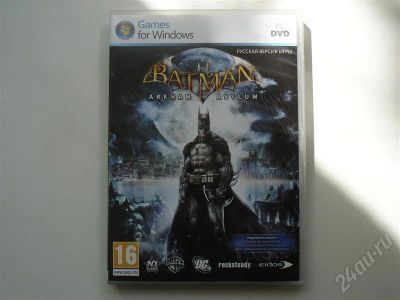 Лот: 387396. Фото: 1. Batman Arkham Asylum (DVD-BOX... Игры для ПК