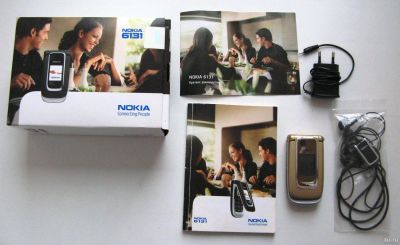 Лот: 15048555. Фото: 1. Nokia 6131. Полный комплект. Кнопочные мобильные телефоны