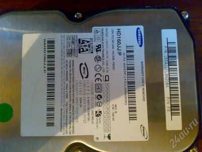 Лот: 467219. Фото: 1. Жесткий диск Samsung 160gb.Неисправен... Жёсткие диски (HDD)