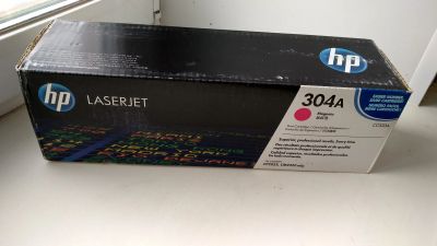 Лот: 13200202. Фото: 1. HP 304A, Оригинальный лазерный... Картриджи, расходные материалы