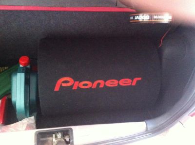 Лот: 4749175. Фото: 1. Продам сабвуфер Pioneer активный. Сабвуферы