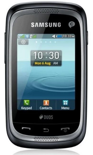 Лот: 8273996. Фото: 1. Продам телефон Samsung Champ Neo... Кнопочные мобильные телефоны