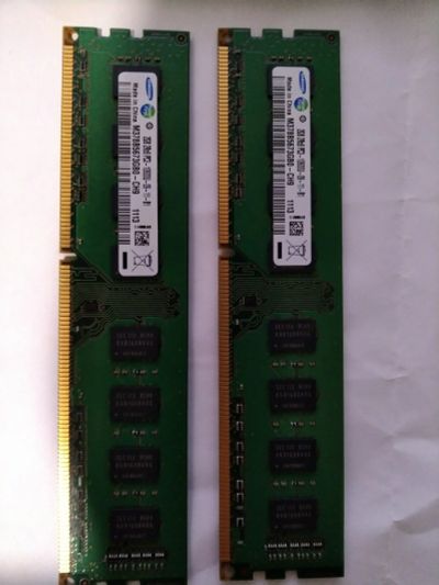 Лот: 12629208. Фото: 1. DDR3 2GB 2 гига 2 Плашки 2*2GB... Оперативная память