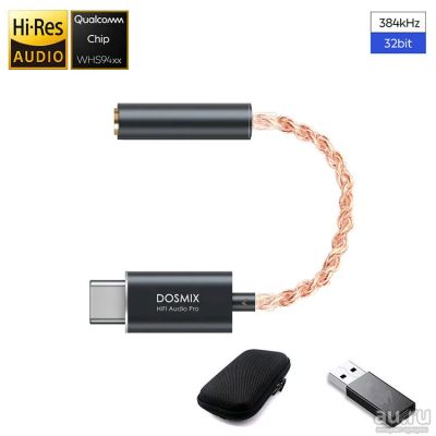 Лот: 17498739. Фото: 1. Переходник USB Type-C - 3.5 мм... Дата-кабели, переходники