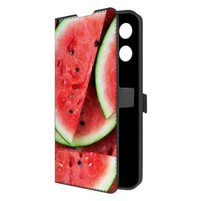 Лот: 25543536. Фото: 1. Чехол Krutoff Eco Book "Арбуз... Чехлы, бамперы