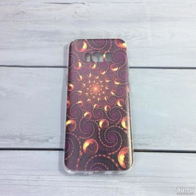 Лот: 13141533. Фото: 1. Чехол силиконовый с картинкой... Чехлы, бамперы