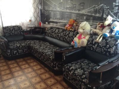 Лот: 5696527. Фото: 1. Диван и кресло 20000 т. + торг. Диваны