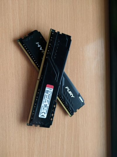 Лот: 23493914. Фото: 1. Kingston Hyperx Fury 16Gb(2x8Gb... Оперативная память