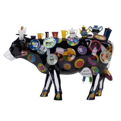 Лот: 25243557. Фото: 1. Коллекционная корова CowParade... Фигурки, статуэтки