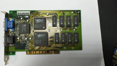 Лот: 16356482. Фото: 1. 3D ускоритель 3Dfx 4mb PCI. (раритет... Видеокарты