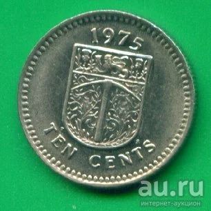 Лот: 8830994. Фото: 1. Родезия 10 центов 1975 (с181). Африка