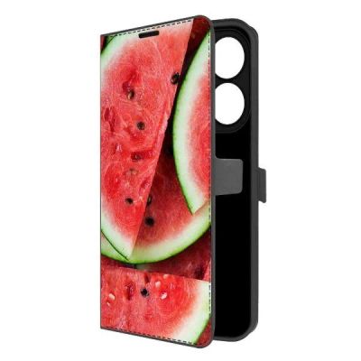 Лот: 25543155. Фото: 1. Чехол Krutoff Eco Book "Арбуз... Чехлы, бамперы