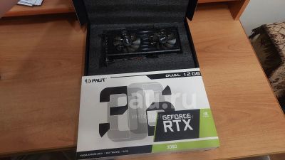Лот: 25408725. Фото: 1. Palit Dual RTX 3060 12Gb (Комплект... Видеокарты