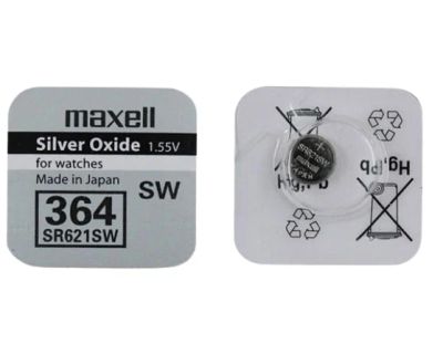 Лот: 18601000. Фото: 1. Батарейка Maxell SR621SW (364... Батарейки, аккумуляторы, элементы питания