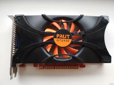 Лот: 18258685. Фото: 1. Видеокарта 1Gb GDDR5 Palit GeForce... Видеокарты
