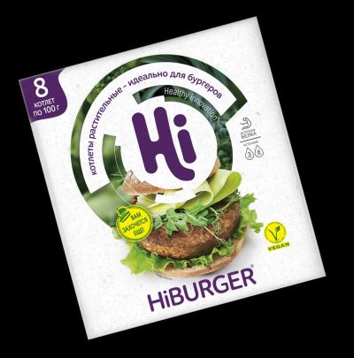 Лот: 23295840. Фото: 1. HiBurger Котлеты растительные... Другое (продукты)