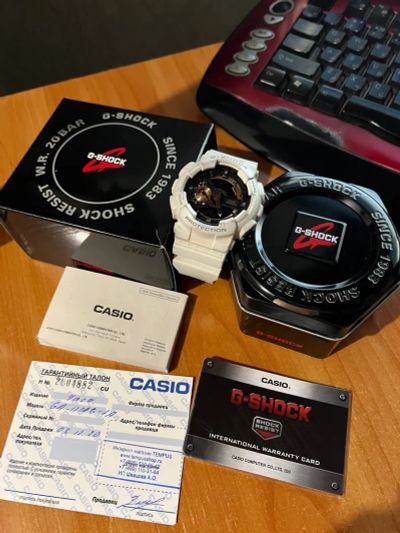 Лот: 19957946. Фото: 1. Casio G SHOCK GA-110RG-7A. Оригинальные наручные часы