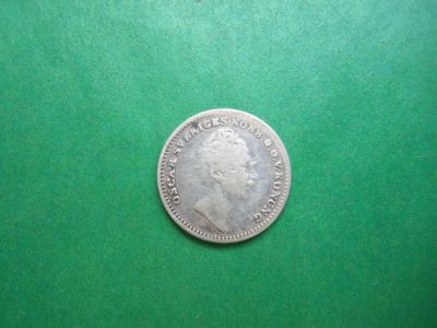 Лот: 20995159. Фото: 1. Швеция 1/16 риксдалера 1848 г... Европа