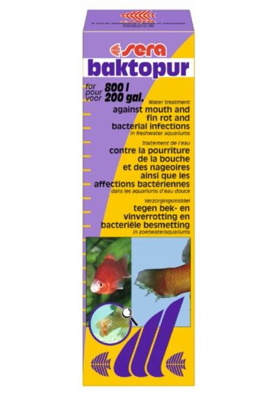 Лот: 5333367. Фото: 1. Средство Sera Baktopur против... Другое (аквариумистика)