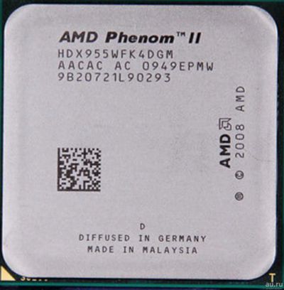 Лот: 14982905. Фото: 1. AMD Phenom II X4-955 HDX955WFK4DGM... Процессоры