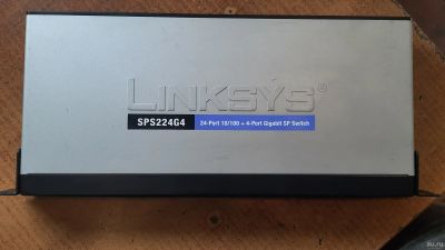 Лот: 17877649. Фото: 1. Свитч коммутатор Linksys Cisco... Коммутаторы