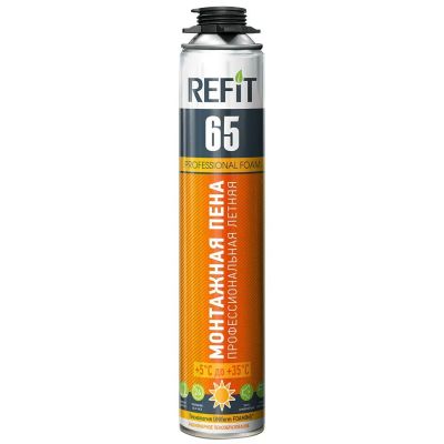 Лот: 24091335. Фото: 1. Пена монтажная Kolt, Проф-65 Refit... Клеи, герметики, пена монтажная, клейкие ленты