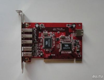 Лот: 14937520. Фото: 1. Контроллер PCI Combo (USB + 1394... Платы расширения, контроллеры, доп. порты
