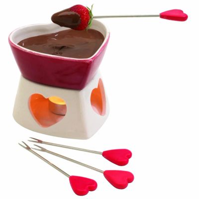 Лот: 3909612. Фото: 1. Фондюшница Sweet Heart. Другое (посуда, кухонная утварь)