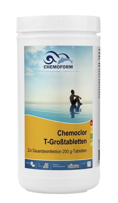 Лот: 22366091. Фото: 1. Кемохлор Chemoform Т-Таблетки... Бассейны, аксессуары и комплектующие