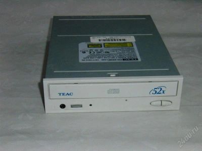 Лот: 1358375. Фото: 1. Cd-rom CD-RW Teac 52X writer. Приводы CD, DVD, BR, FDD