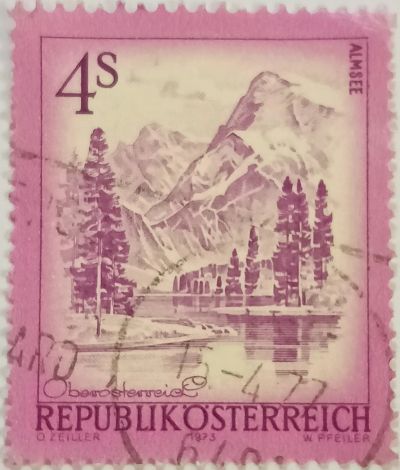 Лот: 25348646. Фото: 1. Марки_Австрии, 4 öS -Австрийский... Марки